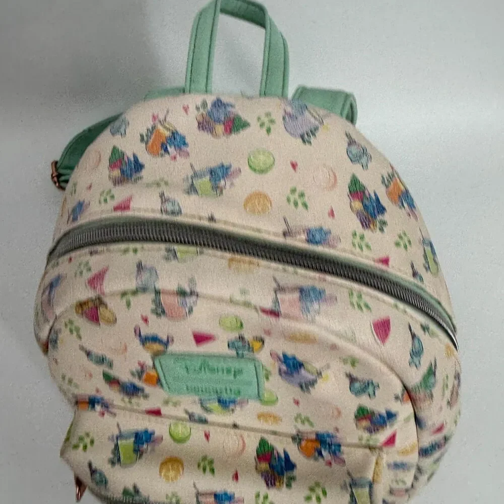 Disney Loungefly Lilo & Stitch Vacation Vibes Mini Backpack Scrump Watermelon
